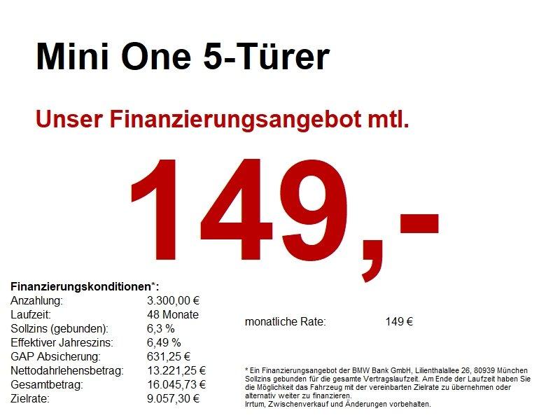 MINI One 5-Türer NAVI/SH/Apple/MFL/ParkAssi/DAB
