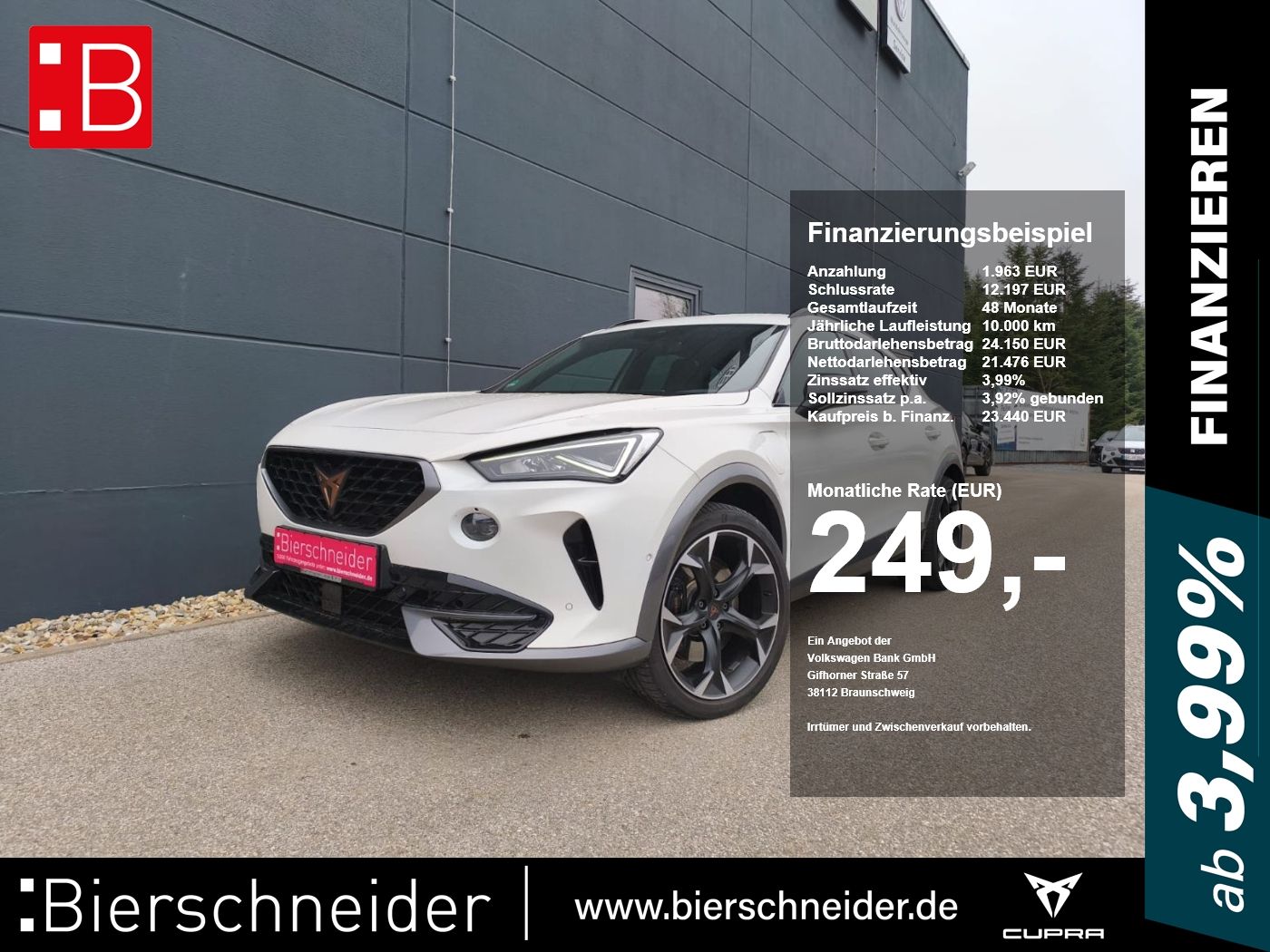 Cupra Formentor 1.4 eHybrid VZ FAHRASS. XL FULL LINK