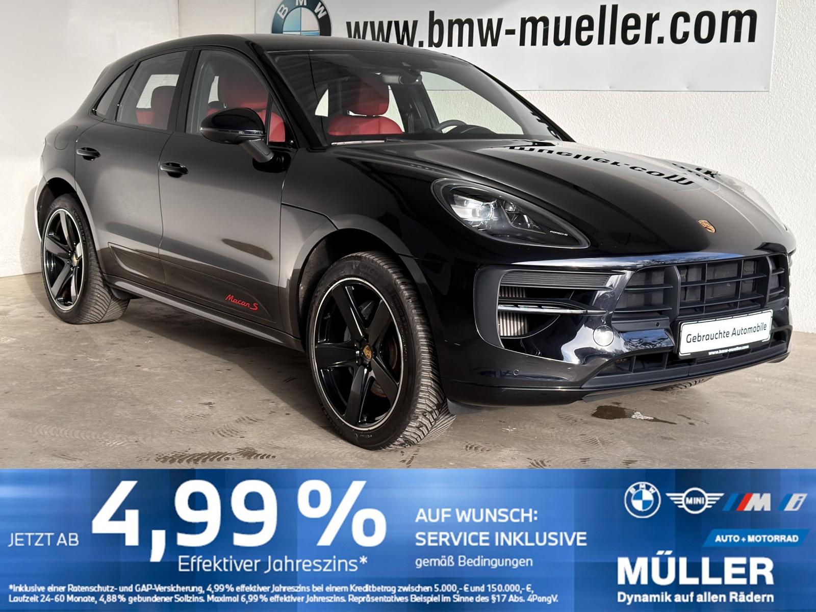 Porsche Macan S SHZ/BOSE/PASM/ROLLO/LUFT/PDLS+CAM
