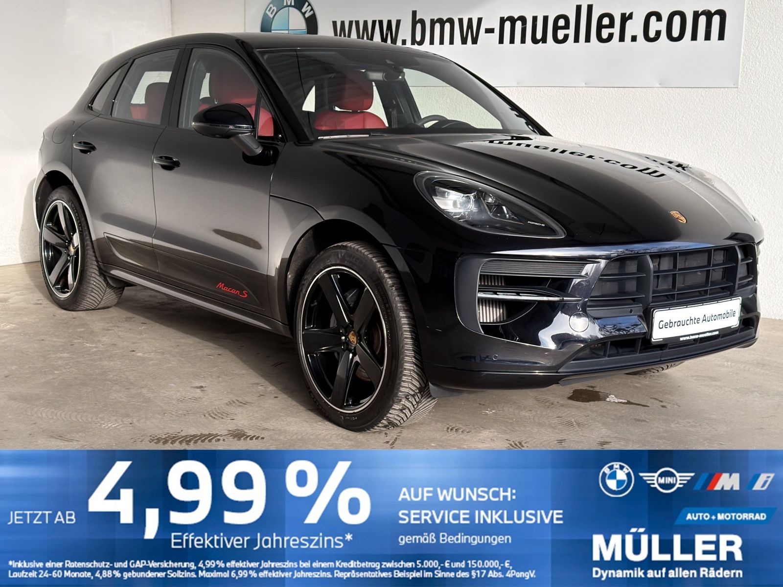 PORSCHE Macan S SHZ/BOSE/PASM/ROLLO/LUFT/PDLS+CAM