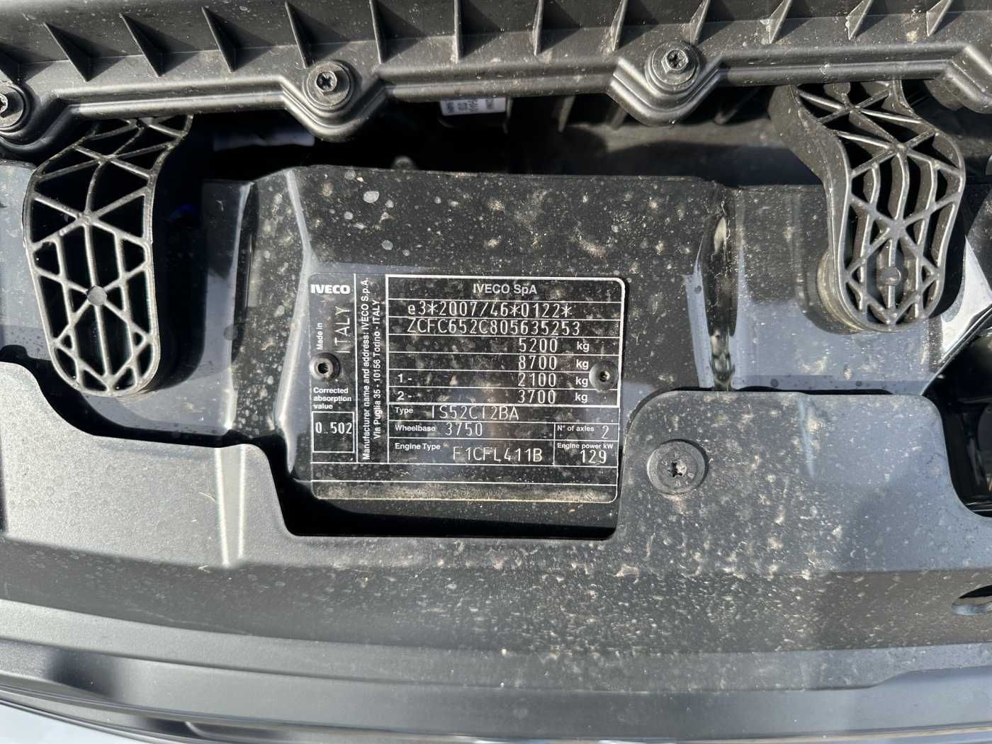 Fahrzeugabbildung Iveco Daily 50C18 3.0L *R3750mm*Navi*Klima* 3x
