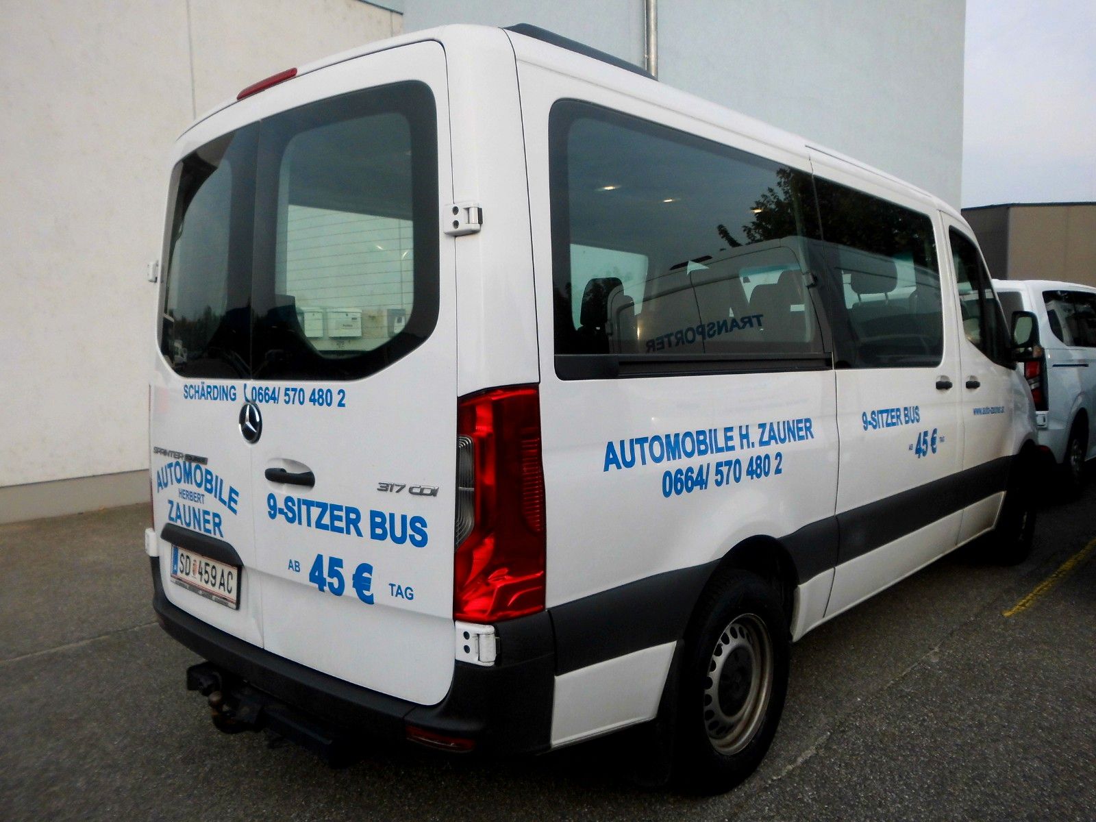 Mercedes-Benz Sprinter Tourer Dachklima, 9 Sitze, 317 imagem 3