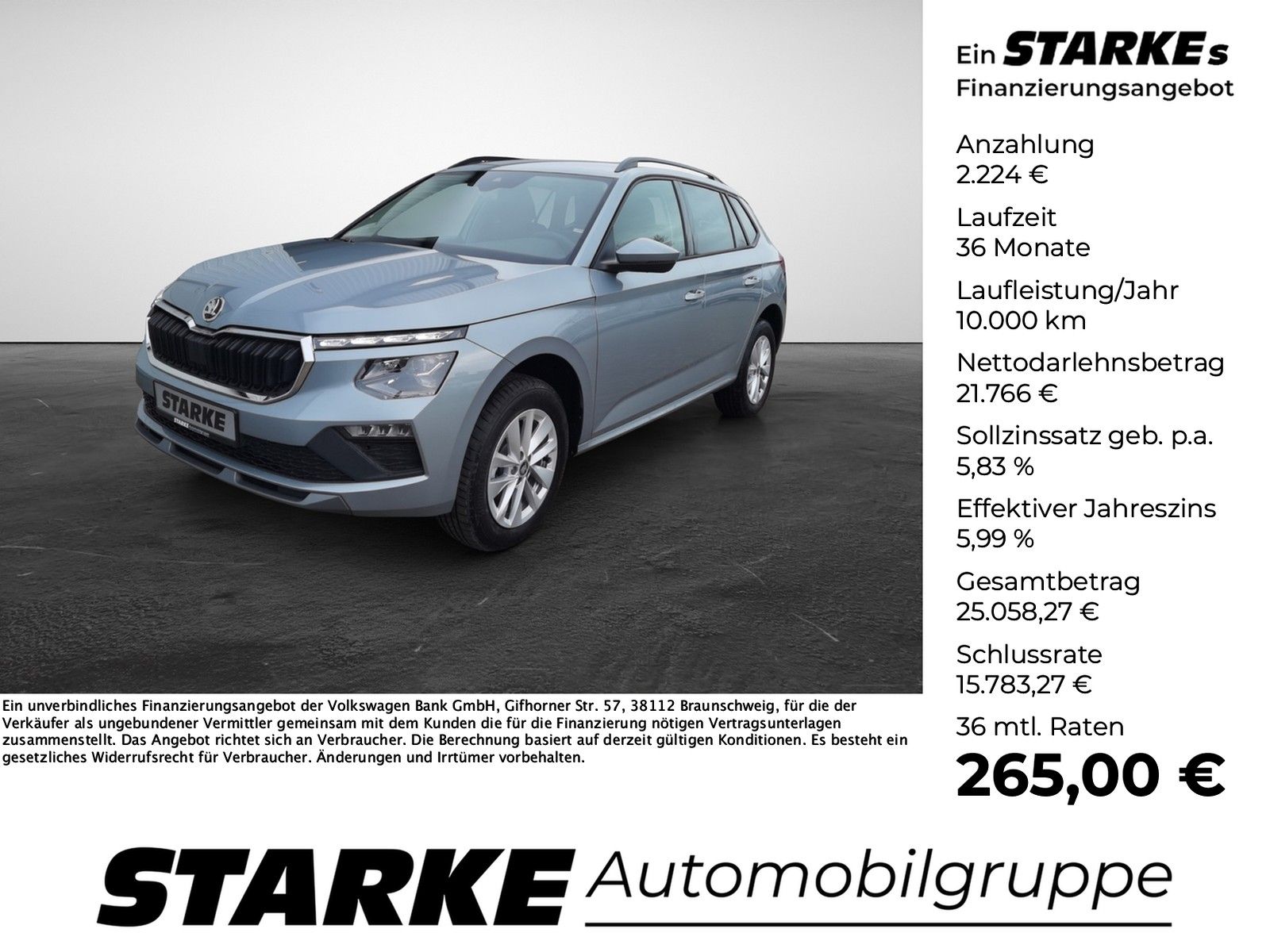 Skoda Kamiq 1.0 TSI DSG Selection AHK LED PDC LM Temp