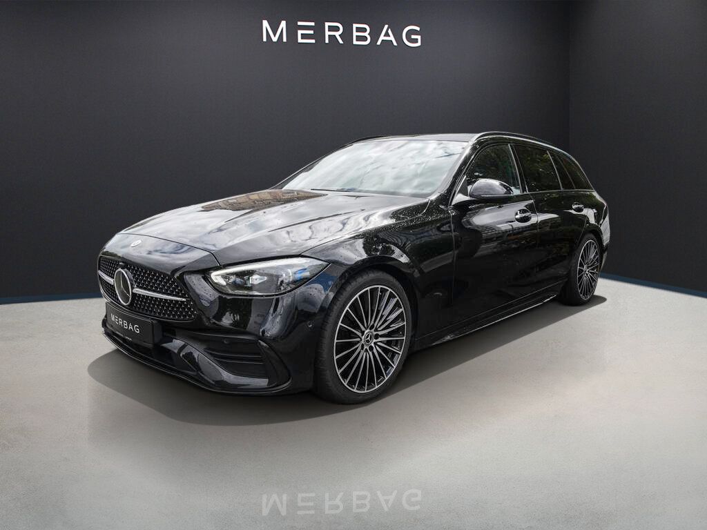 MERCEDES-BENZ C 300 4M T AMG-LINE PANORAMA HUD DISTRONIC NIGHT