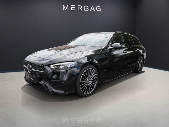 MERCEDES-BENZ C 300 4M T AMG-LINE PANORAMA HUD DISTRONIC NIGHT