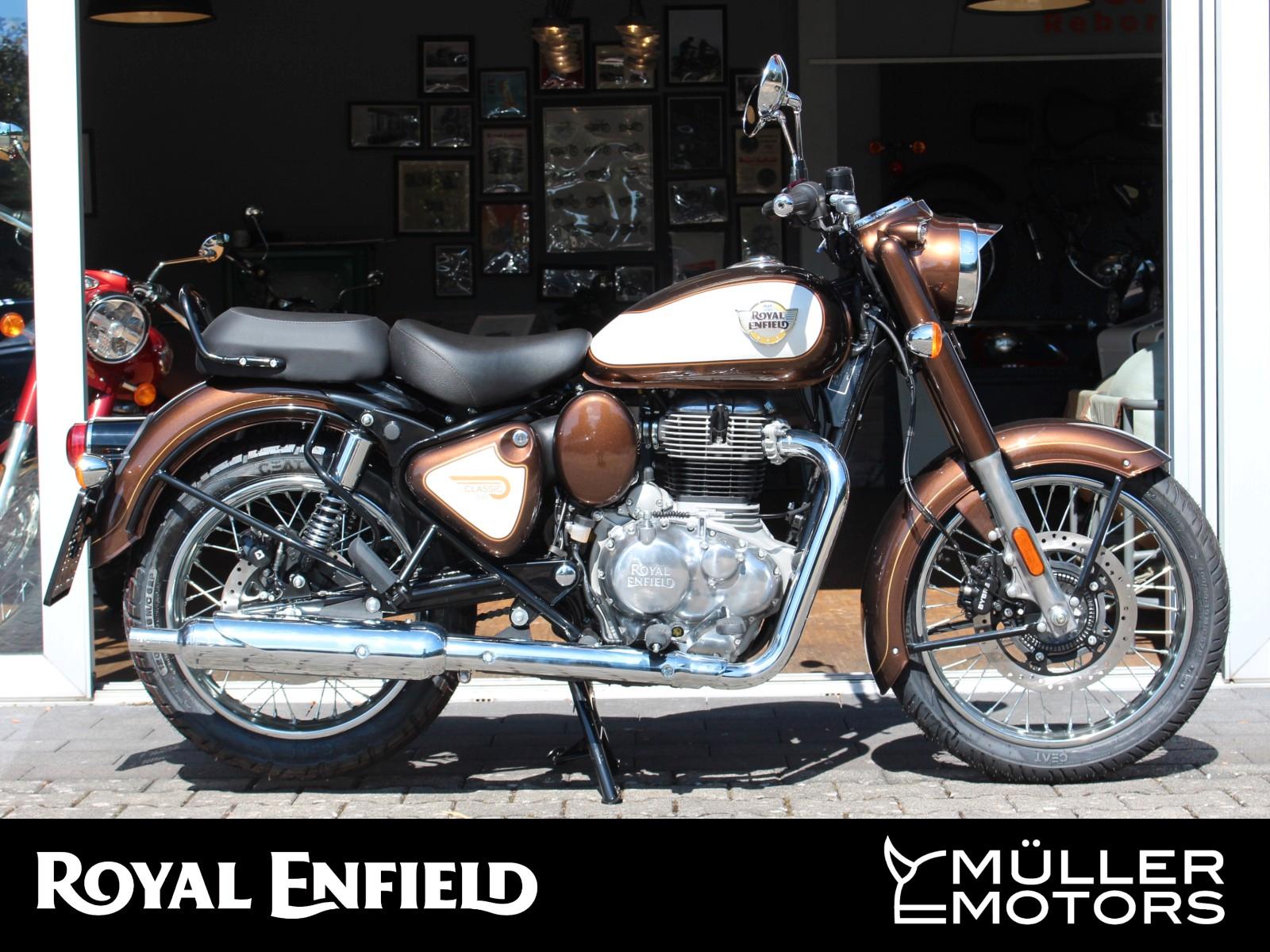 Royal Enfield Classic 350 Medallion Brown +2026+TRIPPER+LED+