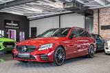 Mercedes-Benz C300 T-ModellAMG-LINE|NIGHT-PAKET|PANO|BURMESTER - Mercedes-Benz C 300: Rot