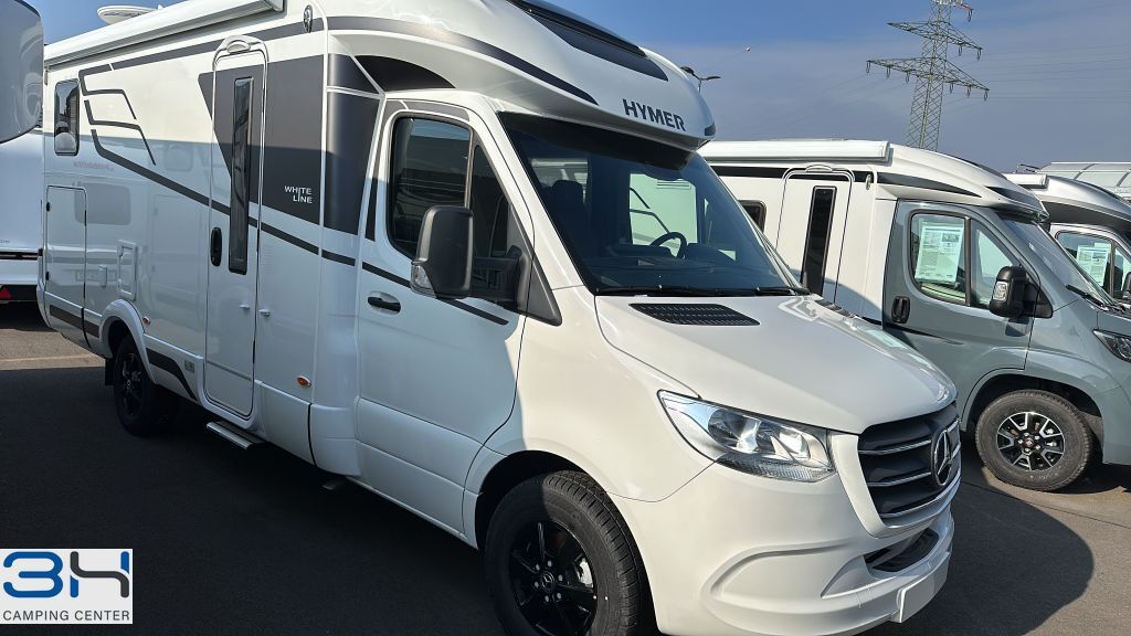 HYMER / ERIBA / HYMERCAR, B-Klasse MC T 600 WhiteLine Hubbett+3J.Anschluss