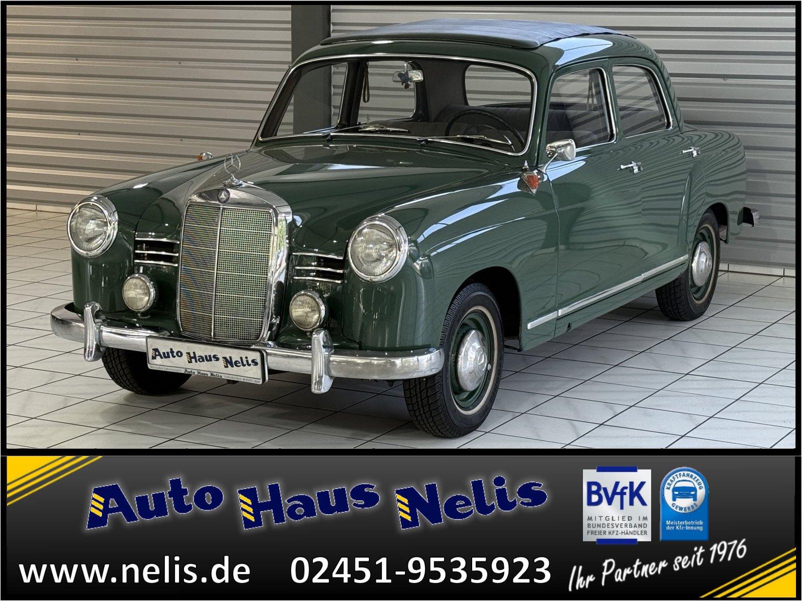 Mercedes-Benz 180 Ponton Faltdach Radio-Blaupunkt Reserverad Z