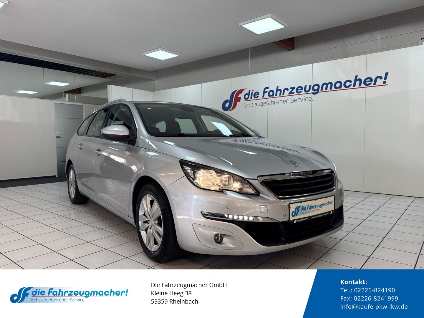 Fahrzeugabbildung Peugeot 308 SW Business-Line 1.6 BlueHDi 120 FAP 2-Zonen