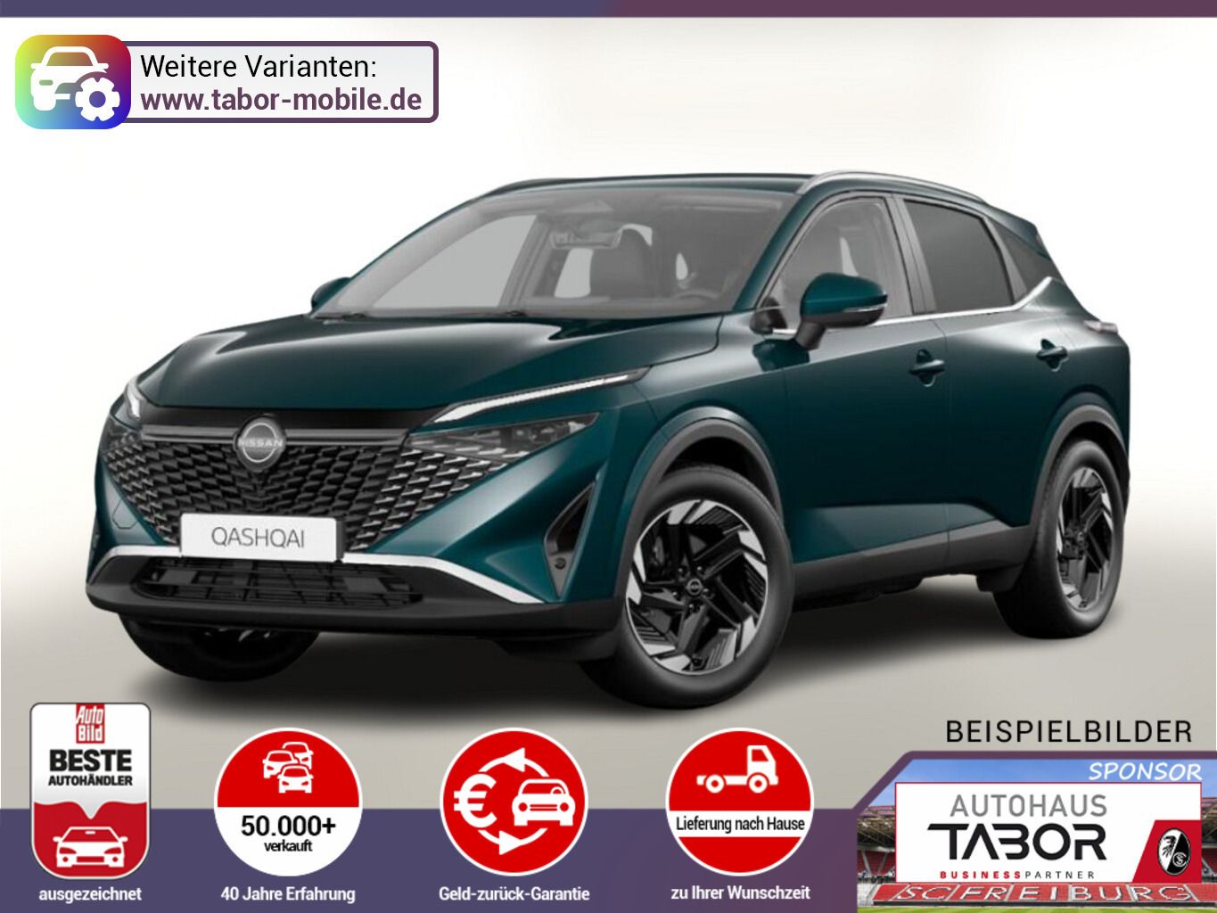 Nissan Qashqai AT N-Connecta ACC Nav 360° SHZ PrivG LED