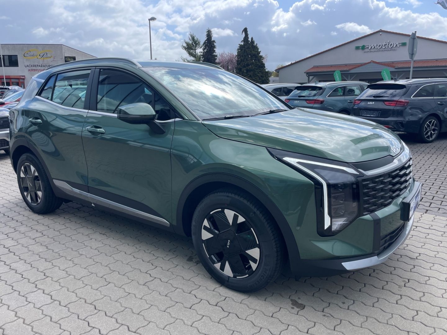 Fahrzeugabbildung Kia Sportage Vision Kamera Verkehrszeichenerk LED