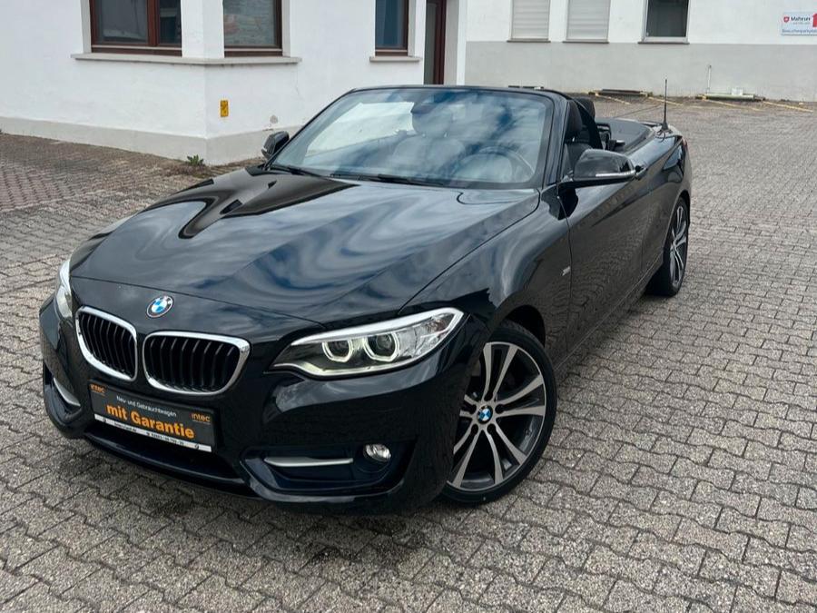 BMW 230i*Cabrio 230 i Sport Line*BMW SCHECKHEFT*TOP*