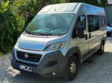 Fiat Ducato 2.3 9-Sitze 2x-Schiebetür Kam. Klima AHK - silberne Fiat Ducato