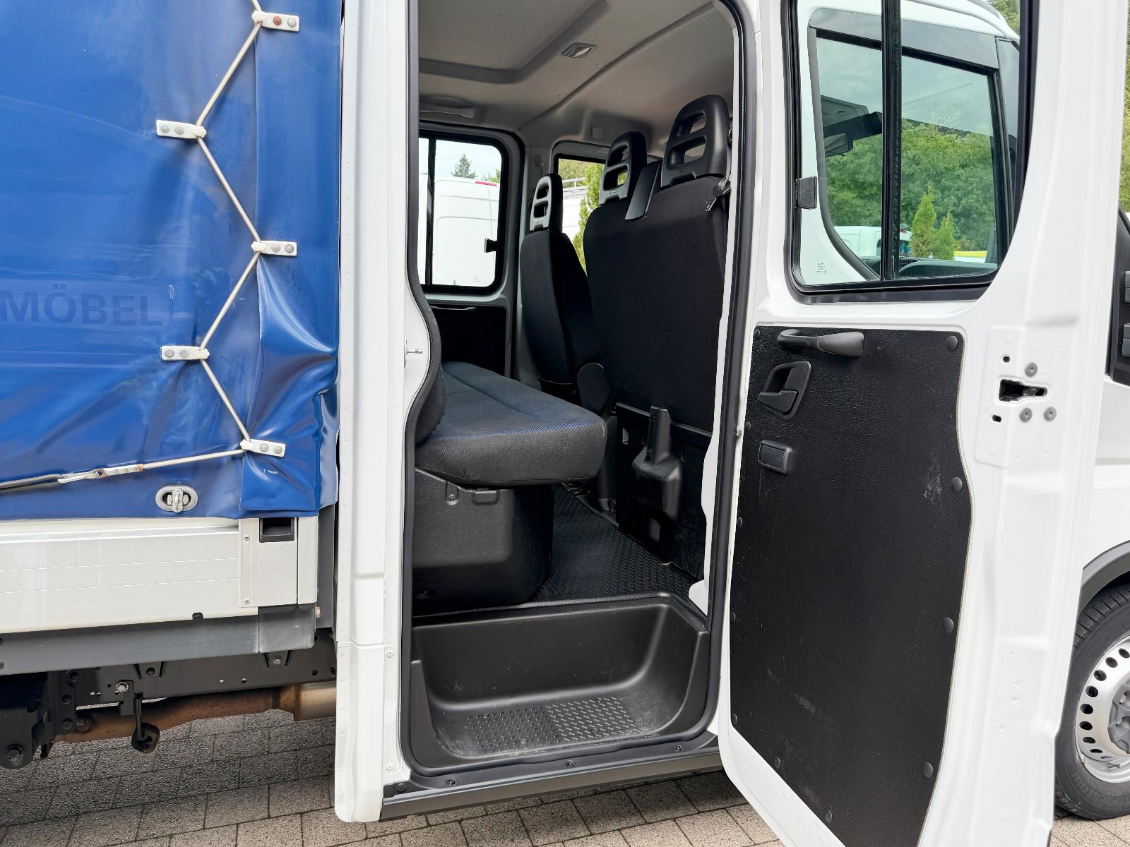 Iveco Daily 35S14 DOKA Pritsche Plane *AHK3,5t*