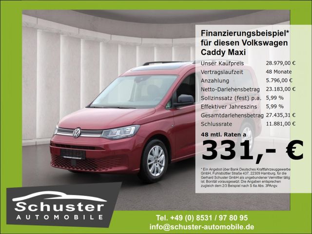 Volkswagen Caddy Maxi Life 7-Sitze 1.5TSI*AHK Panodach Navi