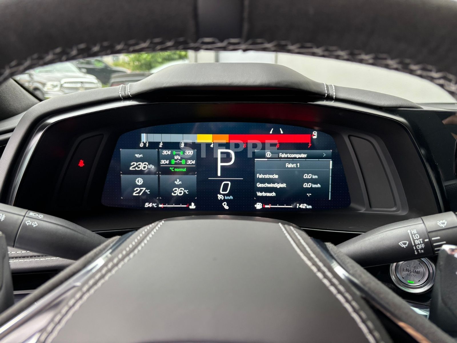 Corvette C8 Stingray Coupe 2025 3LT EUModell STEPPE