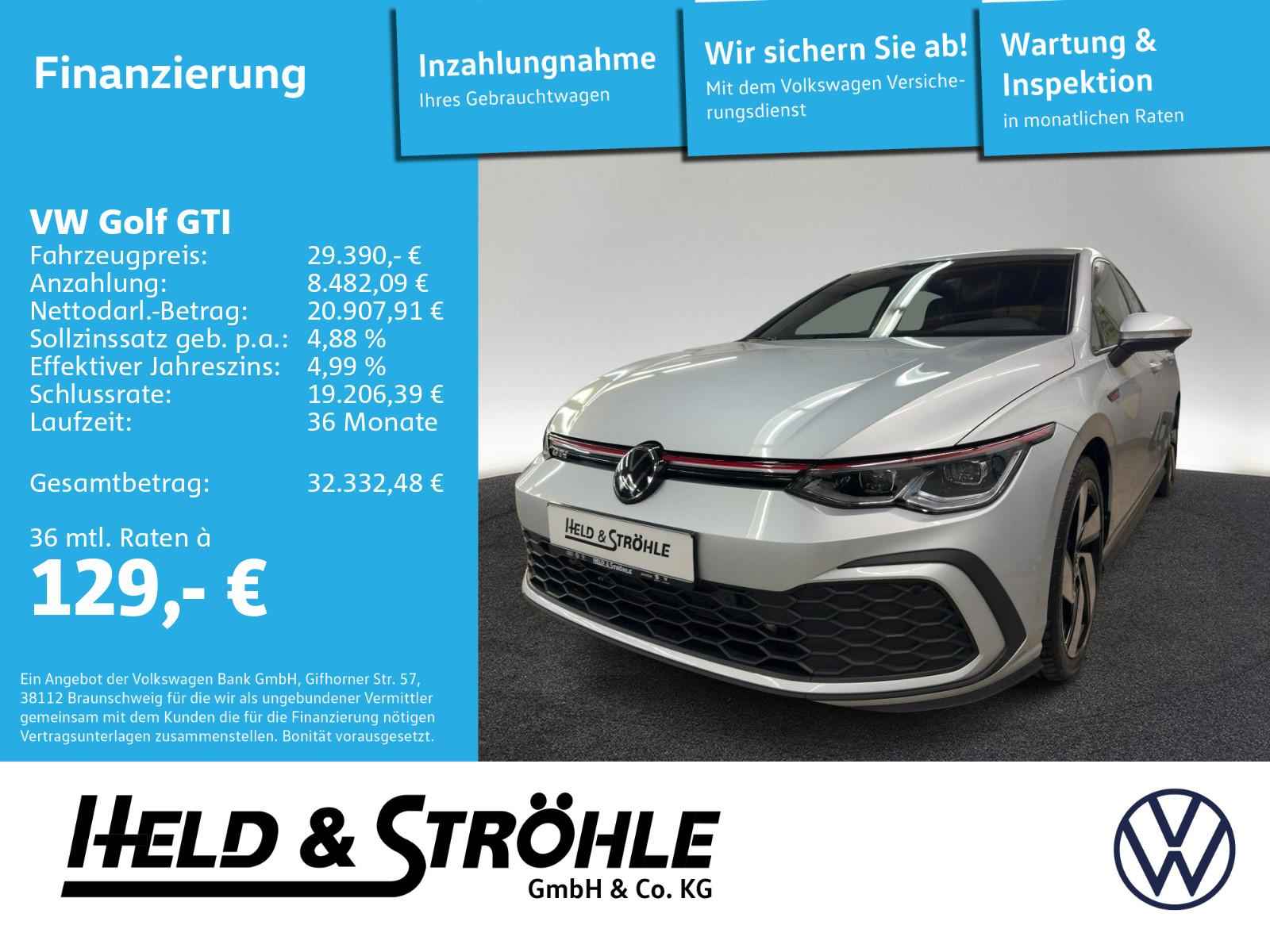 Volkswagen Golf GTI 2.0 TSI DSG IQ-LED NAV HARMAN KAM SHZ