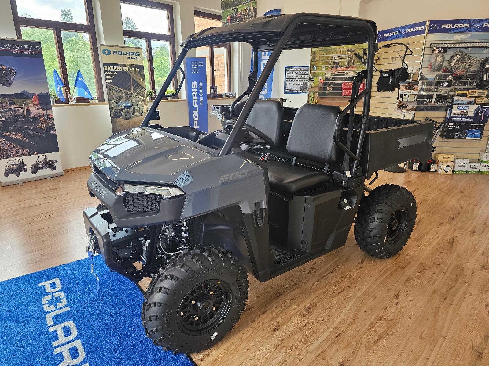 Polaris Ranger 500 4x4 T1b  "Stealth Gray" Winde Dach
