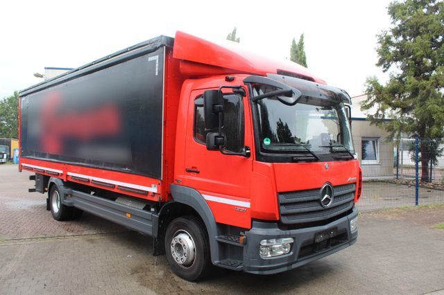 Mercedes-Benz Atego 1221 L, Alu-Bordwände, Edscha,