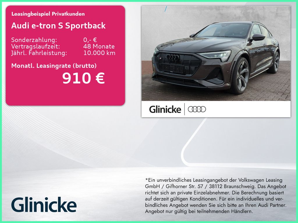 Audi e-tron S Sportback Bang & Olufsen Pano Matrix