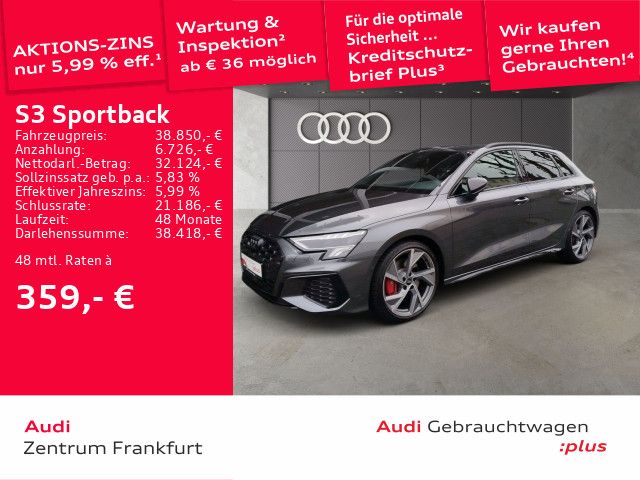 Audi S3 Sportback TFSI S tronic LED Leder B&O VC