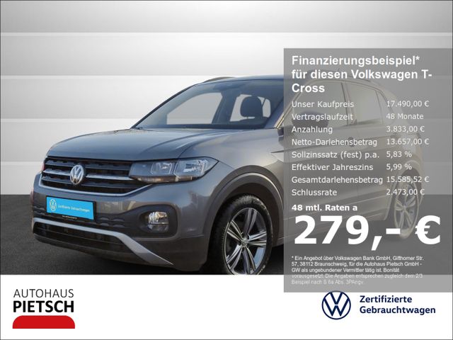 Volkswagen T-Cross Life 1.0 TSI Totwinkel Sitzhzg