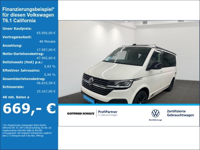 Volkswagen T6.1 California 4M TDI Beach Camper Edition 4Mot