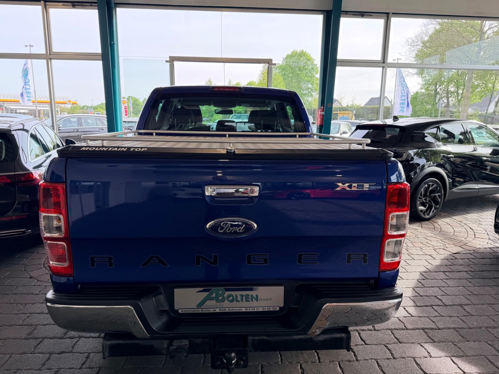 FORD RANGER XLT 2.2 TDCI 150ch 4X4 - DOUBLE CABINE - ATTELAGE 3,35T - JANTES ALLIAGE - MARCHEPIEDS - RÉGULATEUR - CLIMATISATION