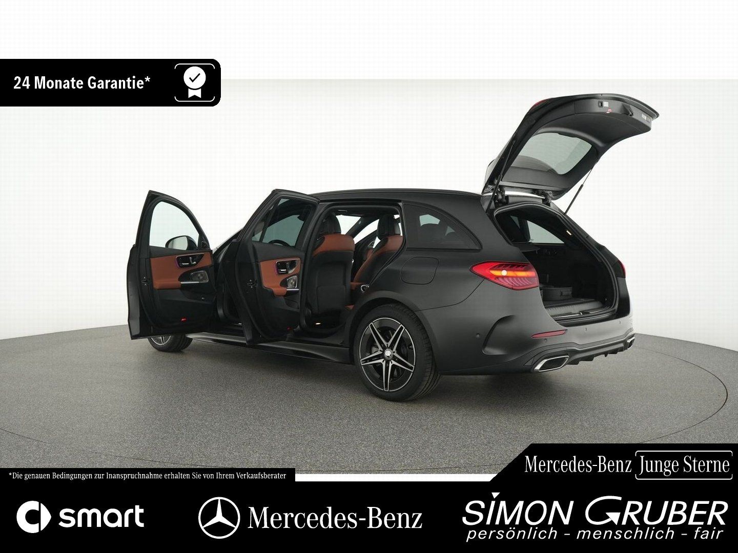 Fahrzeugabbildung Mercedes-Benz C 300 T de 4M AMG Leder braun magno Pano HUD AHK