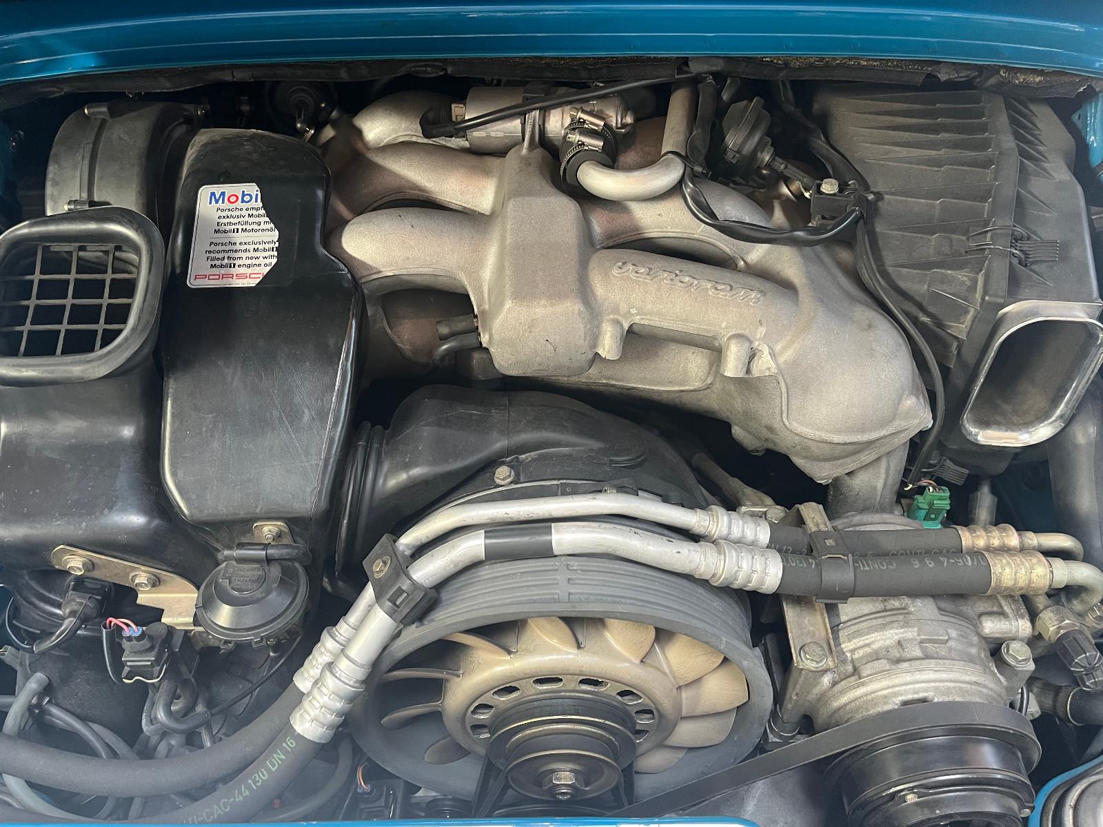 Porsche 993 C2 Cabrio Blautürkis Sammler mit Garantie