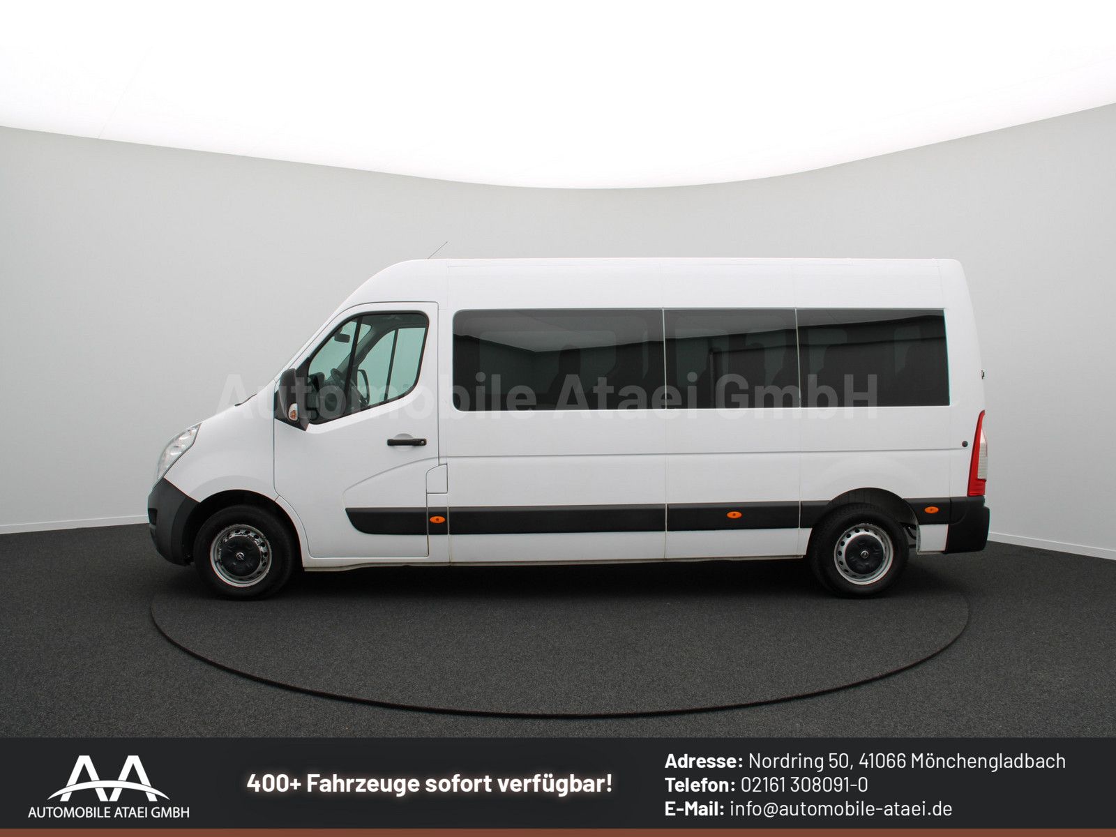 Fahrzeugabbildung Ford Opel Movano Bus L3H2 *17 SITZE* 2x KLIMA 8387