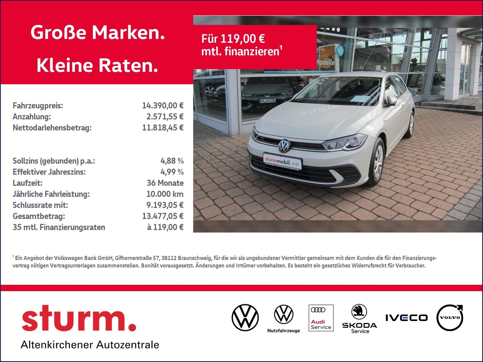 Volkswagen Polo VI Life, *LED, App Connect, Sitzheizung*