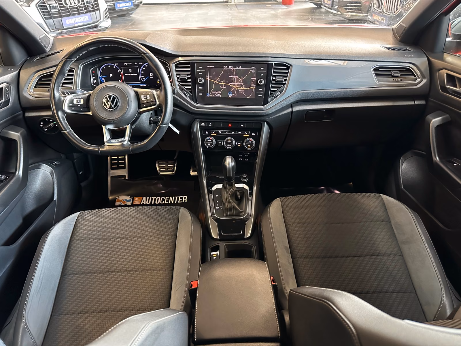 Volkswagen T-Roc *R-Line*AHK*2-ZONEN*Navi*Spurhalte*, миниатюра 6