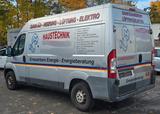 Citroën Jumper 2.2 HDI LKW KASTEN 1 HAND !!! - silberne Citroën Jumper