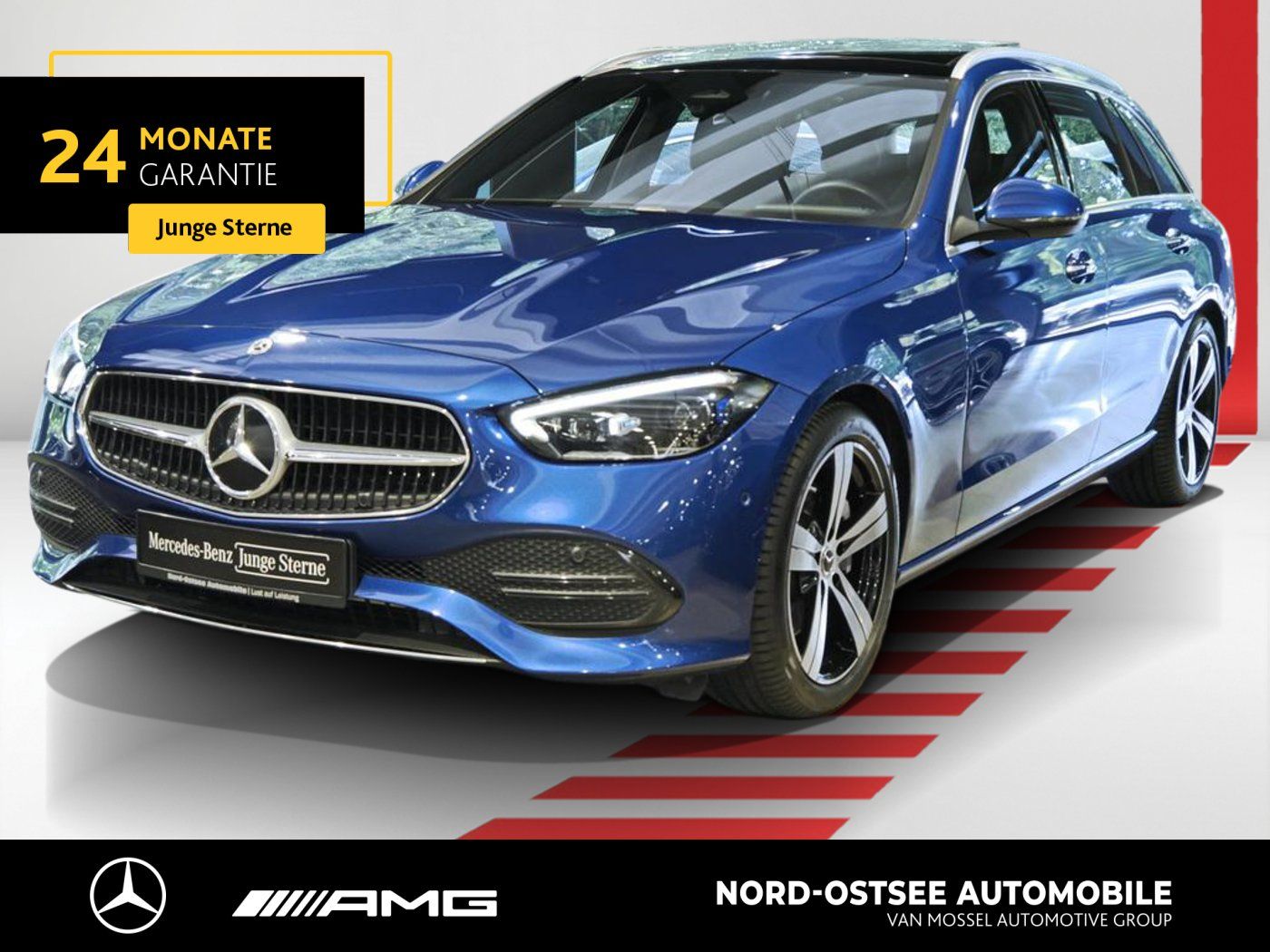 Mercedes-Benz C 300 T AVANTGARDE KAMERA PANO TEMPO SITZHZG HUD