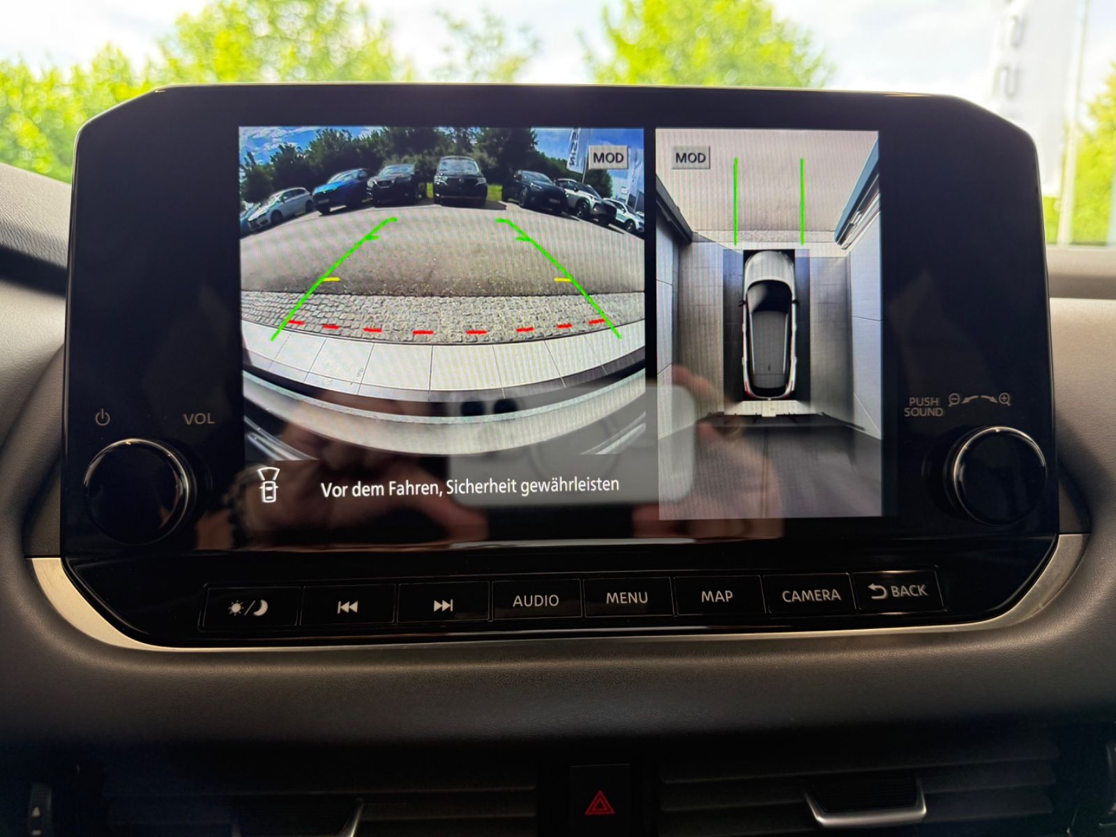 Fahrzeugabbildung Nissan Qashqai Tekna ALLRAD, 360° Kamera, Navi, WP.