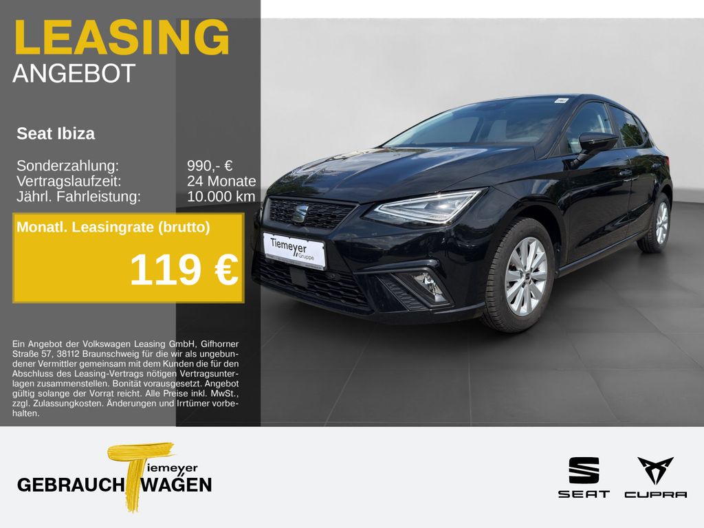 Seat Ibiza 1.0 TSI STYLE NAVI ACC SH PDC+ GJR