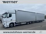 Mercedes-Benz 2x 2542 Jumbo Planenzug + Anhänger / Durchlader - Mercedes-Benz Jumbo