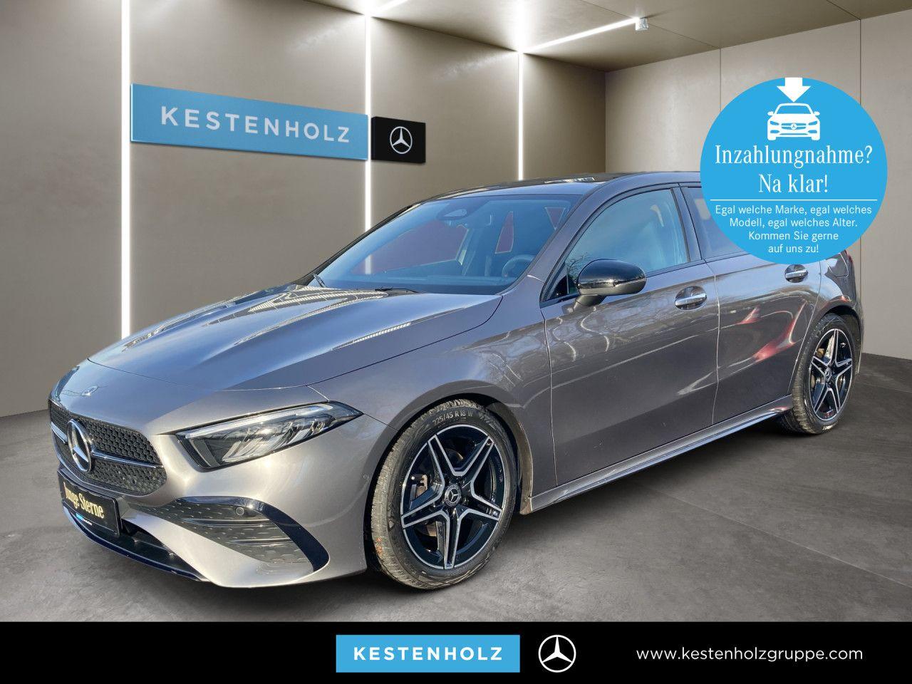 Mercedes-Benz A 180 AMG+NIGHT+PANO+AHK+KEYLESS+PARK+TOTWNKL