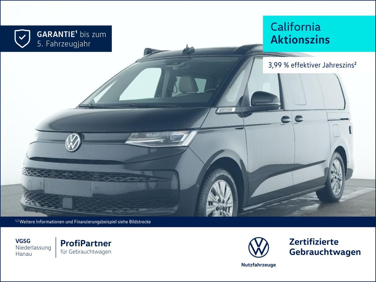 Volkswagen California Beach Camper 5 Sitzer AHK Standhzg