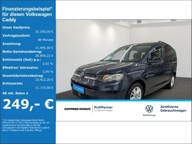 Volkswagen Caddy Life 1.5 TSI DSG AHK Navi Climatronic