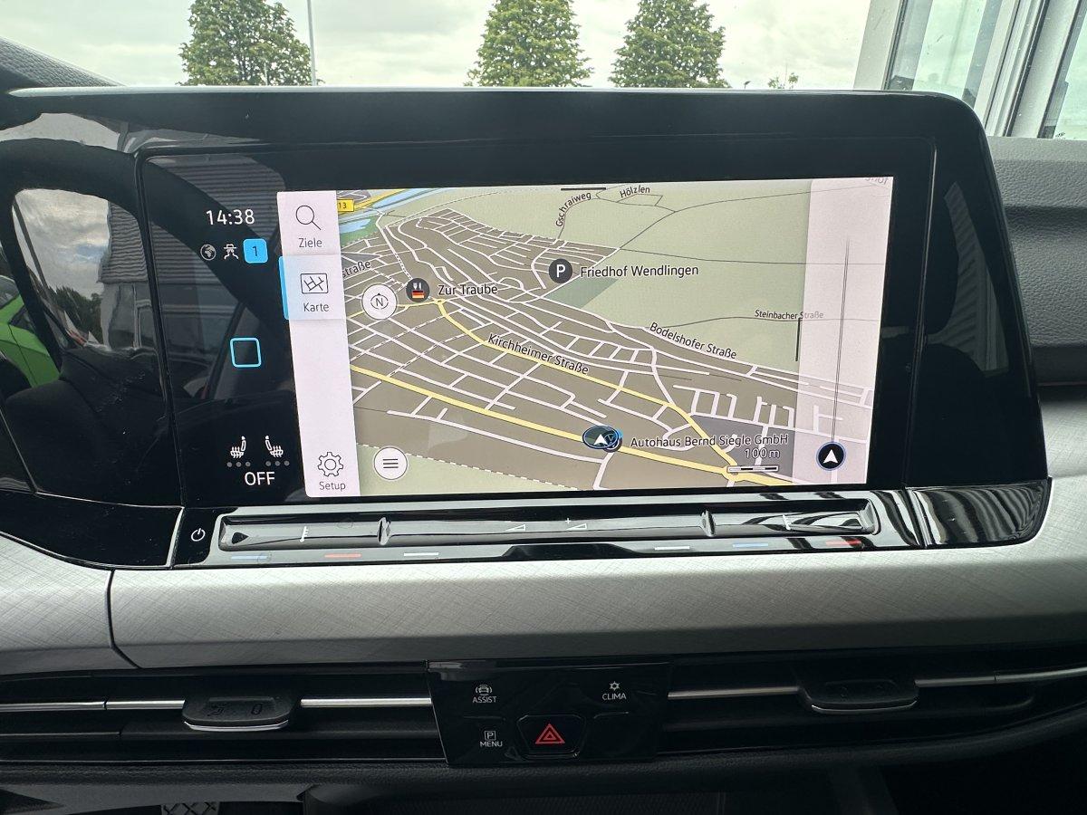 Volkswagen Golf VIII 1.5 TSI Life Navi LED ACC PDC Sitzhei, миниатюра 17