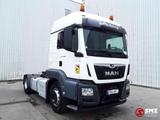 MAN TGS 18.460 manual 4x kipper chassis steel bumper - Man TGS 18-460