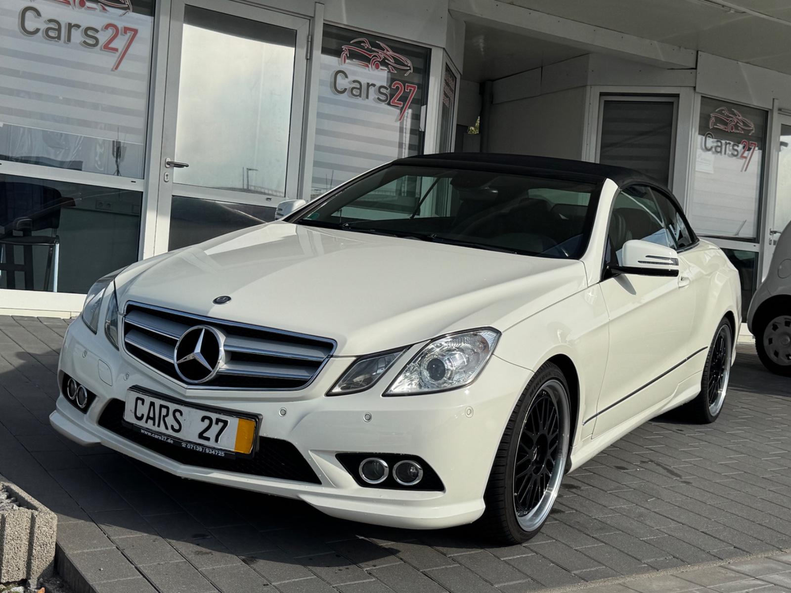 Mercedes-Benz E 200CGI Aut. Cabrio AMG-Line Leder Navi SHZ