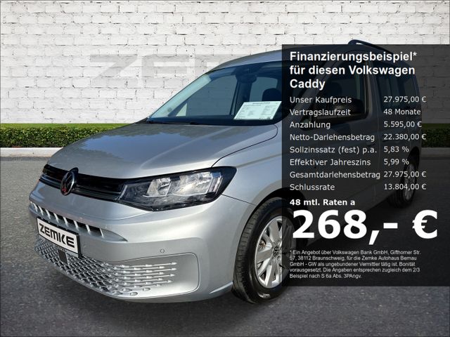 Volkswagen Caddy 2.0 TDI Life Navi ACC Mehrzonenklima Musik