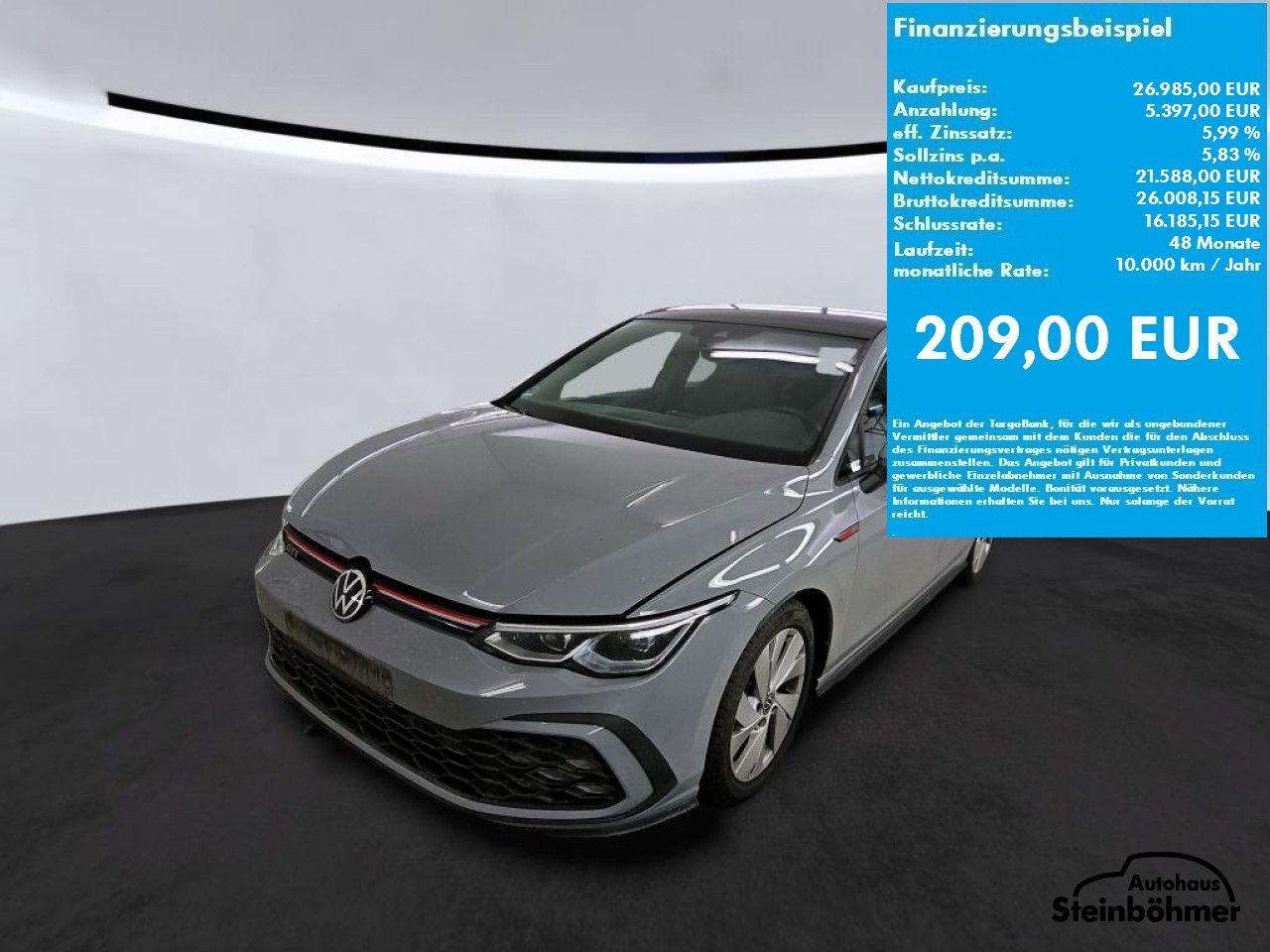 Volkswagen Golf GTI 2.0TSI PANO AppCon LED SHZ Bluetooth