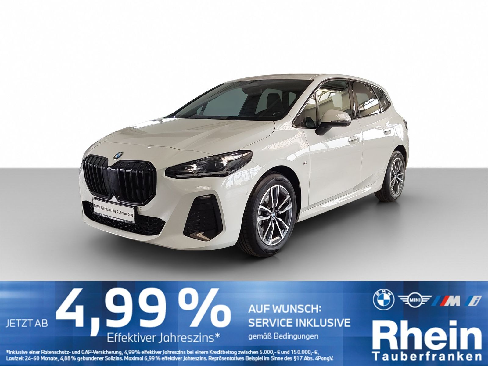 BMW 218i Active Tourer M Sport HUD/LED+/360/K-ZU