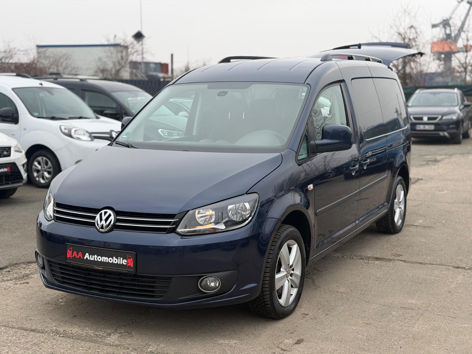 Volkswagen Caddy Kombi Maxi 2,0TDI 7 Sitze Rollstuhlrampe