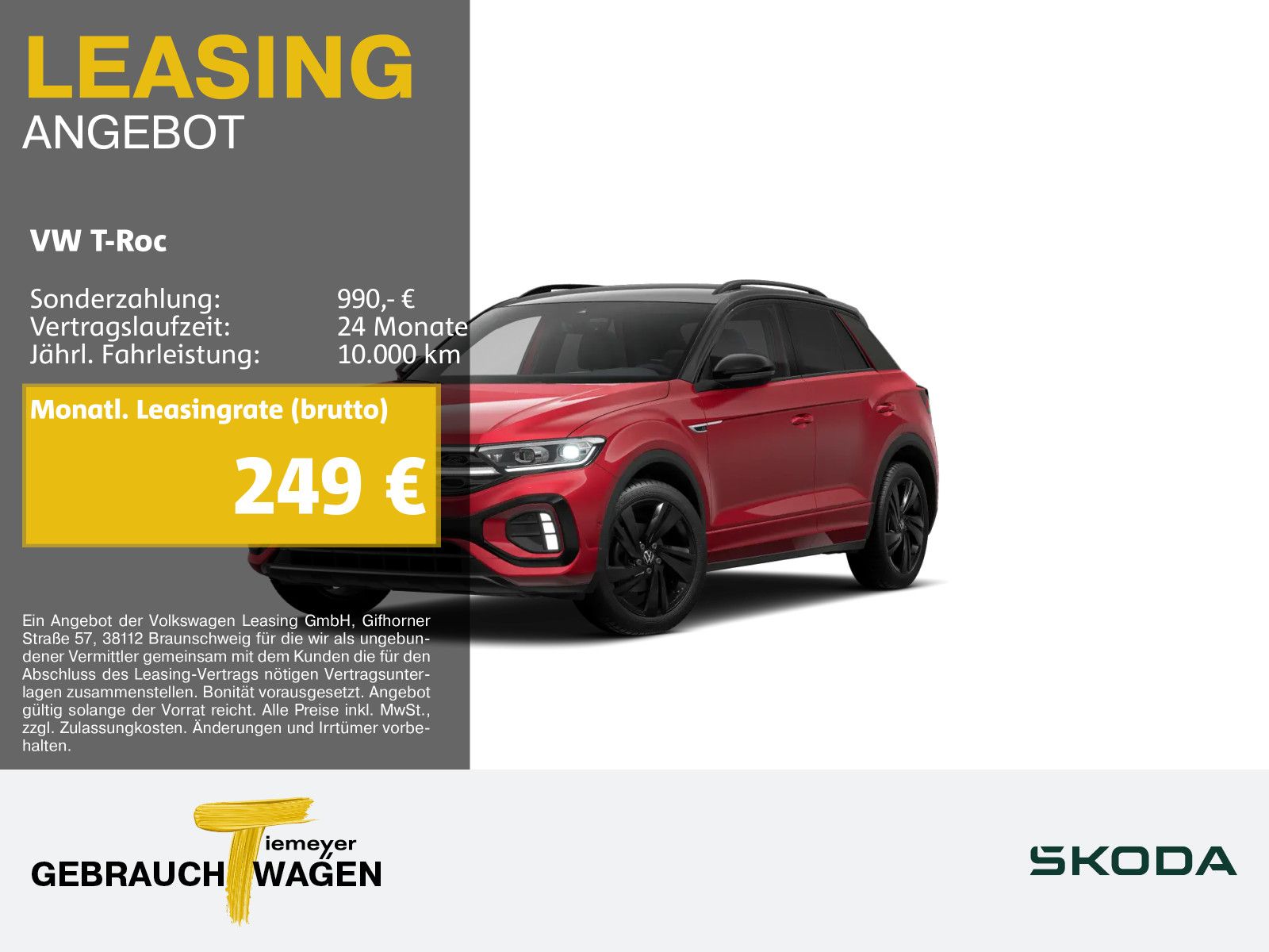 Volkswagen T-Roc 1.5 TSI DSG R-LINE BLACK LM18 MATRIX ASSIS
